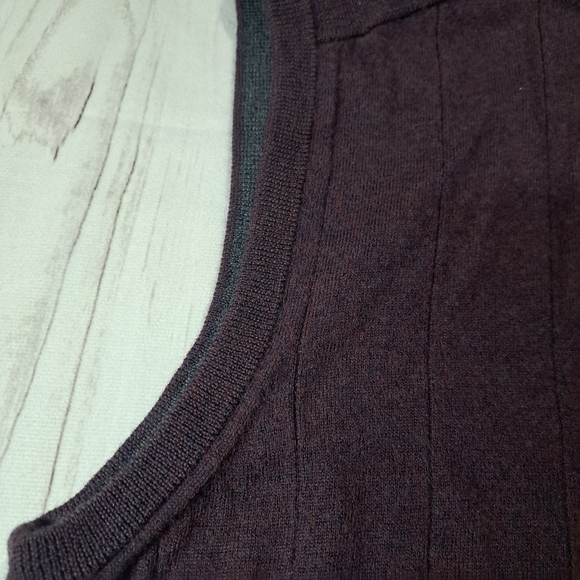 Jack Spicklaus Merino Wool Vest Size-Large V-Neck 1/2 Zip-Up Sleeveless - Picture 4 of 12